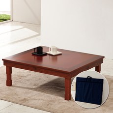 백수소반 국내제작 전통수공예 900 직교자상 + 상커버 세트, 레드 2도