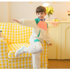 ILoveJ 兒童款 B The Filling 撞色短版防風外套