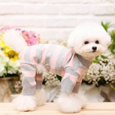 Pet Design 蜜蜂風格四腳衣, GR粉紅色