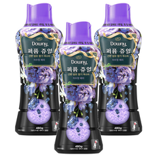 다우니 퍼퓸 쥬얼 자수정 베리 향기부스터, 480g, 3개