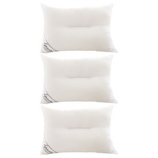 I'm Living 超細纖維頸椎枕芯, 白色, 3個