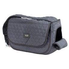 CHOCOPET house 狗狗校園風斜背包, 灰色