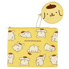 Sanrio 三麗鷗 布丁狗屁屁扁平袋2入組