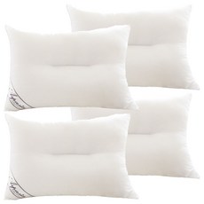 I'm Living 超細纖維頸椎枕芯, 白色, 4個