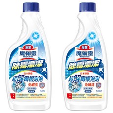 Kao 花王 Magiclean 魔術靈 浴室除霉漂潔, 日本研發 超解霉根泡泡 免刷洗, 500ml, 2瓶