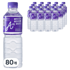 에이수 알칼리 암반수, 500ml, 80개