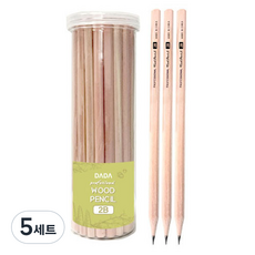 DADA Natural Wood簡約鉛筆 2B, 單一顏色, 150個