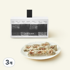 VASAK 바삭 시그니처 연근 참깨 김부각 2개입, 70g, 3개