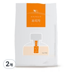 리얼티업 생수에 꽂아먹는 보리차, 2g, 12개입, 2개