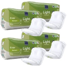 아베나 여성용 라이트패드 성인기저귀, 4개, 12개입, 노멀