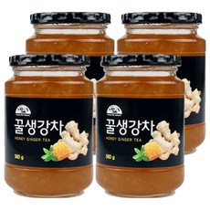 Organic Story 蜂蜜薑茶沖泡醬, 560g, 1罐, 4罐