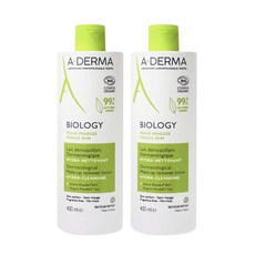 A-DERMA 艾芙美 新葉三效卸妝乳 敏感肌適用, 400ml, 2瓶