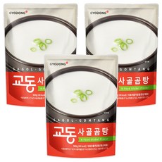 GYODONG 校洞 牛骨湯, 500g, 3個