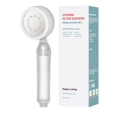 HappyDarling 維他命蓮蓬頭, 1個, 單色