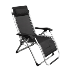 CONCERN 康生健康科技 新一代升級版 無重力人體工學躺椅 CON-777, 黑色 + 條紋