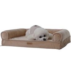 REDPUPPY 寵物時尚素面床, 米色, 1個
