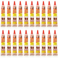 烘焙用巧克力裝飾筆 紅色, 20g, 20條