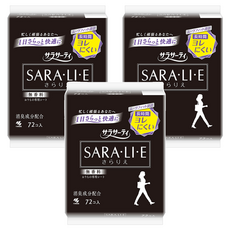 KOBAYASHI 小林製藥 Sarasati 衛生護墊 無香料, 14*5.7cm, 72片, 3包