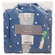 SAVAMUNT 賽芙嫚 蘭精天絲莫代爾極親膚開襟綁帶睡袍 台灣製