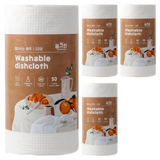 Home Clean 嫘縈可水洗格紋抹布, 50入, 4個