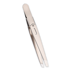 바코젤 修眉美容夾 鑷子, 銀色, 1個