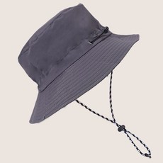 Ondaum 防水防紫外線漁夫帽, 深灰色