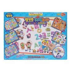 韓國 B&C Pororo 磁鐵遊戲豪華包, 混合顏色