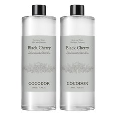 코코도르 디퓨저 리필, 블랙체리, 500ml, 2개