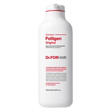 Dr.FORHAIR Folligen Original頭皮護理健髮洗髮精, 500ml, 1瓶