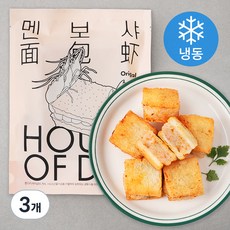 하우스오브델리 얇은빵 오리지널 멘보샤 6개입 (냉동), 252g, 3개