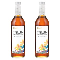 NWAF 스텔라 바닐라 시럽, 750ml, 2개