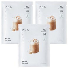 BODY GOALS 全素多效豌豆蛋白飲Pro 隨手包 馥郁奶茶, 3個, 40g