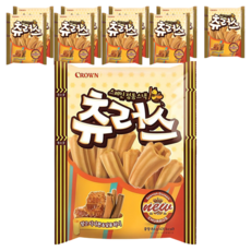 크라운 스페인 정통스낵 츄러스, 84g, 10개