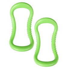 RAON FACTORY Rion 手柄握感瑜珈環 2入, 綠色