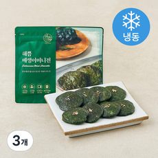 해쁨 매생이 미니전 (냉동), 300g, 3개