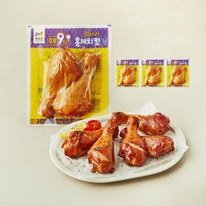 주부구단 훈제치킨 닭다리 2입, 120g, 4개