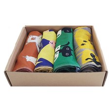 Pure Sunday 北歐風插畫廚房毛巾禮盒組, TYPE B, 1套