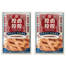 控肉控控 起司雞肉條 80g 台灣製造 犬用零食, 2包