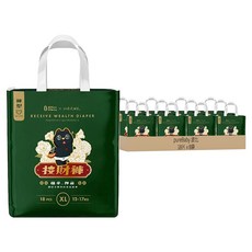 pureBaby 波比 接財褲 植萃抑菌褲型拉拉褲/尿布 12~17kg, XL, 144片