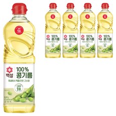 CJ BEKSUL 白雪 大豆油, 900ml, 5個