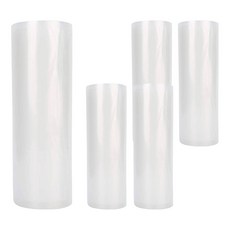 PE塑膠捲袋 點斷式, 3斤(43 x 29cm) 厚度0.03mm, 1捲, 5捲