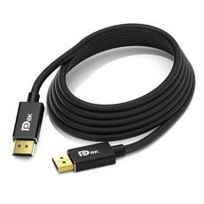 GOOSPERY DP to DP 連接線 8K 電競 高規格 20針虛擬接腳 1.4v, 1個, 2m