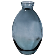 空氣選物 水滴玻璃花瓶_霧黑中瓶, 1個, 灰黑