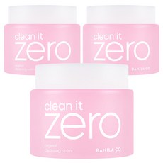 BANILA CO 芭妮蘭 Clean It Zero 原創卸妝膏, 180ml, 3個
