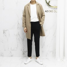Adore Classic 5色 春秋半寬鬆版型單排扣大衣