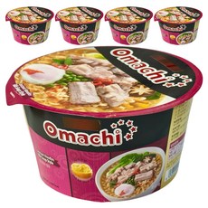 Omachi 豬肉味杯麵 87g, 5個