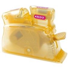 Clover 可樂牌 桌上型穿線器 黃色 CL10-517 尺寸8x2.5x6cm, 1個