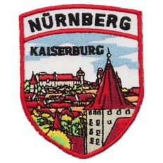 A-ONE 德國 紐倫堡 地標造型刺繡, 1個