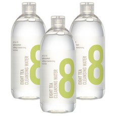 비오엠 에잇티 클렌징 워터, 500ml, 3개