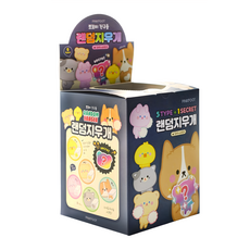 PINKFOOT 迷你橡皮擦 Set 60入, 動物圖案 顏色隨機, 1盒